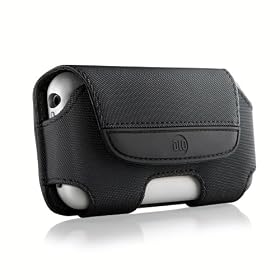 Philips - DLA1030H - Etui Nylon avec rangement carte de cr�dit pour iPhone 3G - Noir