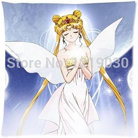 Cliking Japanese Anime Sailor Moon Zippered Throw Pillow Case Cover Cushion Case 18 (Two Sides) Pillowcase