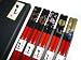 5 pairs Japanese chopsticks gift sets scenery Red