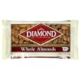 Diamond Whole Almonds, 6-Ounce Bags (Pack of 4)