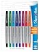 Office Products : Papermate Flair Porous Point Pens, Ultra Fine Point, Assorted Ink, 8/Pack - 62145