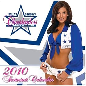 Dallas Cowboy Cheerleaders 2010 Box Calendar