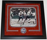 OJ Simpson Autographed/Hand Signed Buffalo Bills 8x10 Photo with ''2003'' inscription ~ Custom Frame