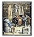 Western Cowboy Closet & Riding Gear Tapestry Throw Blanket 50 x 60