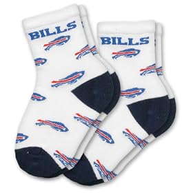 Click here to buy Buffalo Bills Infant Socks (2-pack).