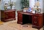 Cherry Finish Louis Philippe Desk And File CabineT
