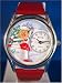 Ice Skating Silver Watch
