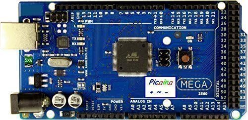 Picoino 100% Arduino Mega 2560 R3 Compatible High Quality Board with free USB Cord and Base Board