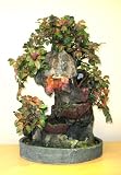 Review USI  / Artificial Plant Table Top Water Fountain Waterfall