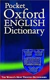 Pocket Oxford English Dictionary