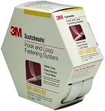 3M™ Scotchmate™ Reclosable Fastener MP3401/MP3402 White, 1 in x 5 yd 150.0 engaged thickness
