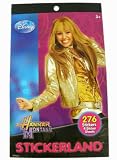 Disney Hannah Montana Stickerland 4 Sticker Sheets - 276 Stickers