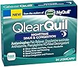 Vicks QlearQuil Nighttime Cold & Allergy Sinus and Nasal Decongestant 24 Count
