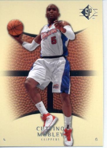 2007 08 Upper Deck SP Authentic Retail Basketball Card #45 Cuttino Mobley Los Angeles Clippers