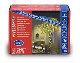 Konstsmide 3610-110 Micro LED Lichterkette (40 warm weiße Dioden, 24V Außentrafo, 2.4W, schwarzes Kabel)