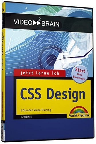 Cover image : CSS Design - Das Videotraining auf DVD (DVD-ROM)