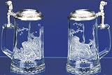 LABRADOR GLASS BEER STEIN Designed by LINDA PICKEN