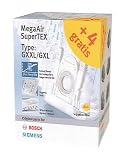 Produkt-Bild: Bosch / Siemens Typ GXXL/GXL / Staubbeutel Vlies / 12 St&uuml;ck / u.a. f&uuml;r Bosch BSG7, Siemens VSZ06/VS07G