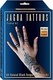Organic Jagua Black Temporary Tattoo and Body Painting Premium Kit