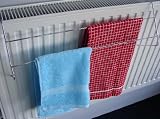 Radiator Airer 2-Bar Chrome x2