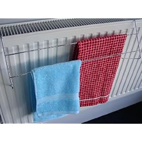 Radiator Airer 2-Bar Chrome x2