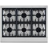 DCS CPU364GLL Professional 36 In. Stainless Steel Pro-Style Natural Gas Rangetop