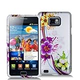 Electromaster(TM) Brand - Purple Flower Chain Design Crystal Hard Skin Case ....