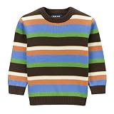 Toddler Boys' Cherokee Striped Crew-Neck Sweater - Multicolor