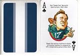 Don Meredith Oddball Football/Playing Card Dallas Cowboys