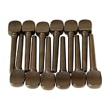 Oud Pegs, Set of 12, Ebony