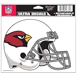 ARIZONA CARDINALS OFFICIAL LOGO 4X6 ULTRA DECAL WINDOW CLING