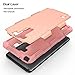 LG Stylo 2 Case,LG Stylus 2 Case,SLMY(TM) [Shockproof Series] Drop Protection Hybrid Dual Layer Armor Defender Protective Case Cover for LG G Stylo 2/Stylus 2/LS775（2016 Released) Rose Gold