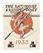 New Year's Baby, 1935 - Balancing the Budget by J.c. Leyendecker. Size 23.75 inches w...