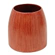 Handcrafted Streaky Salmon Pink Terracotta Urn Vase