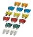 Auto Fuse Set 5-30Amp - 15 Pieces