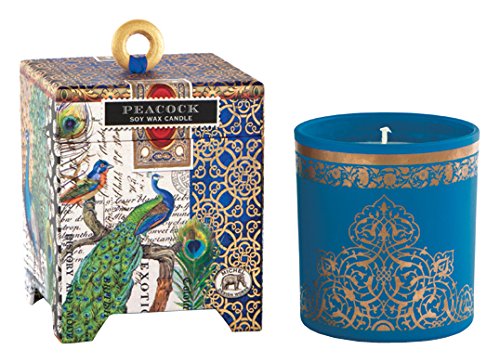 Michel Design Works Peacock Small Candle