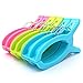 Zicome Set of 6 Super Jumbo Plastic Clips for Keeping Towels Sheets Quilts Clothes from Blowing Away