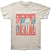 Talking Heads Men's More Songs About Bldgs. & Food Vintage T-shirt Silver
