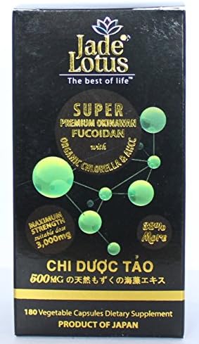 JADE PRODUCT SUPER OKINAWAN FUCOIDAN WITH CHLORE - Tao xoan mat troi Nhat Ban 1 0 capsule PLUS BONUS Axe shampoo/conditioner