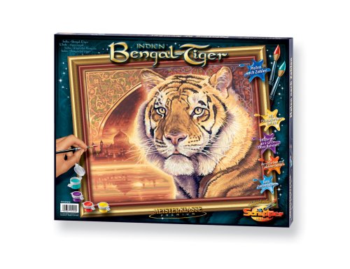 Childrens Toyshop  Third Party New : Schipper 609130454 Indien Bengal Tiger