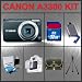 Canon Powershot A3300 IS Digital Camera (Black) Huge Accessories Package Including 32GB SDHC Memory Card + Hi-Speed SD Card Reader + Table Top Tripod + LCD / Lens Cleaner Kit + Carrying Case + LCD Screen Protectors Kit