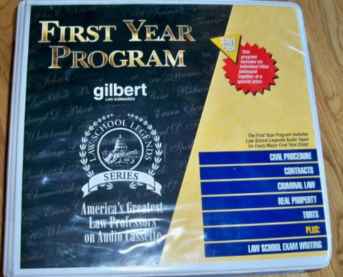 First Year Program (Law Legends Series)