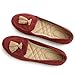 Ollio Women's Ballet Shoe Tassel Faux-Suede Cute Flat