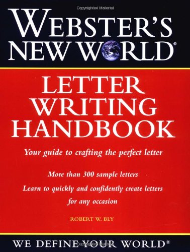Webster’s New World Letter Writing Handbook