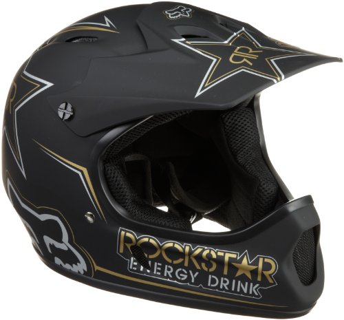 Fox Men's Rockstar Rampage Helmet, Matte Black, X-Large On Sale