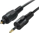 SVD Pro Câbles optiques Toslink/mini-Jack mâle (1 m)