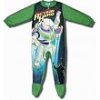 Toy Story's Buzz Lightyear "Action Hero" Green Footed Sleeper for Toddlers