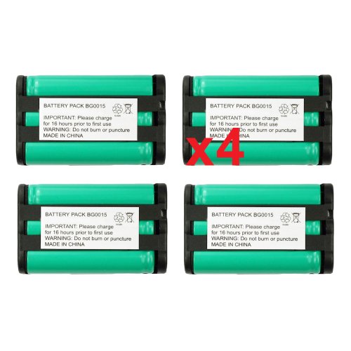 4 Fenzer Rechargeable Cordless Phone Batteries for Uniden BT 0003