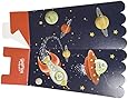 Ginger Ray Space Adventure Party Spaceship & Robot Popcorn Treat Boxes, Mixed