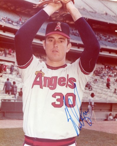 Nolan Ryan Autographed/Hand Signed Los Angeles Angels Baseball 8x10 Photo
